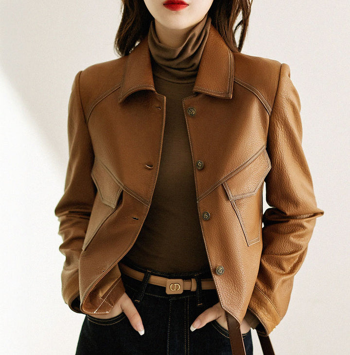 Elara Leather Jacket