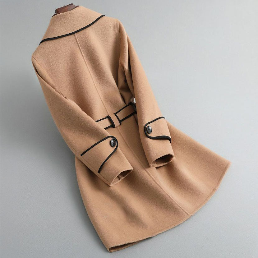 Alessandra Belted Wrap Coat