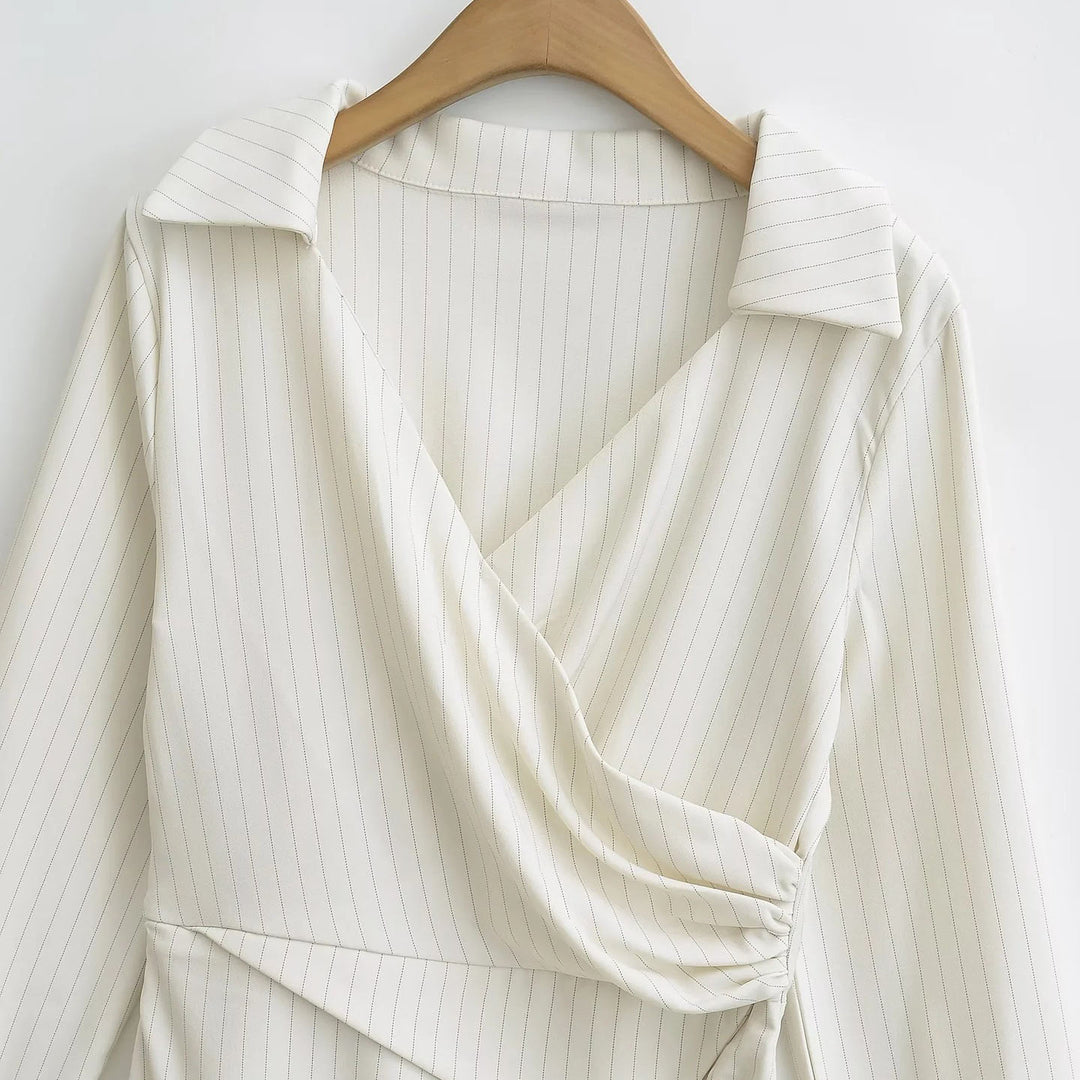 Alessandra Wrap Midi Dress