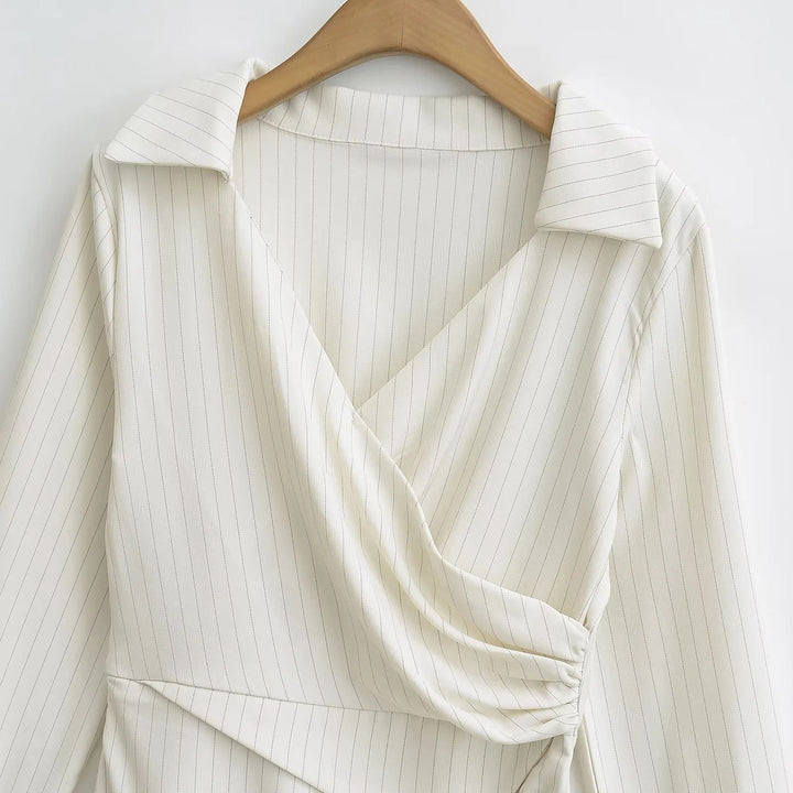 Alessandra Wrap Midi Dress