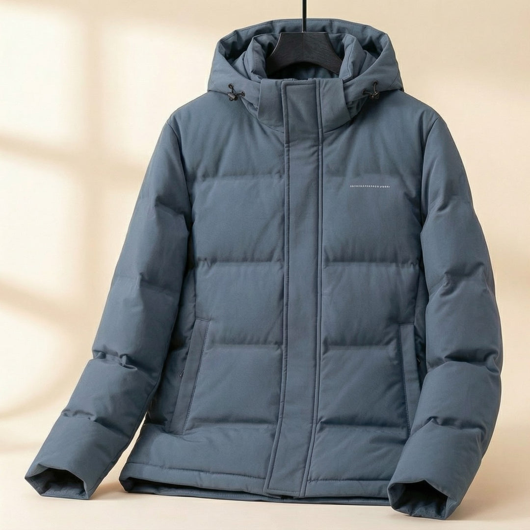 Alberto Goose Down Hooded Jacket