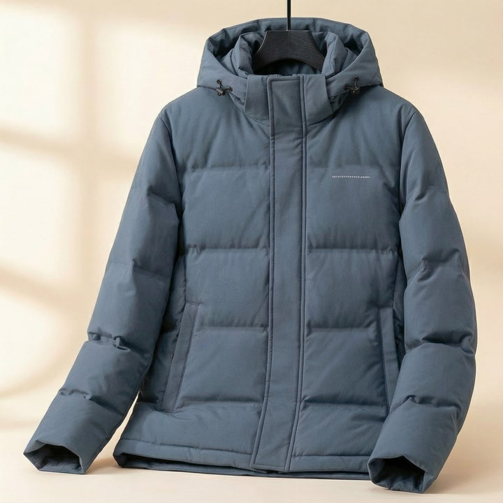 Alberto Goose Down Hooded Jacket