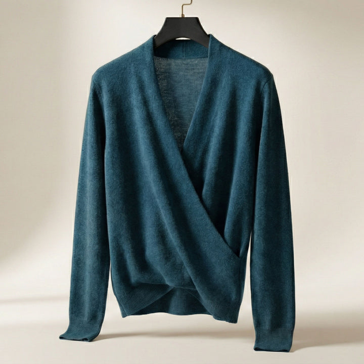 Giulia Wool Wrap Knit