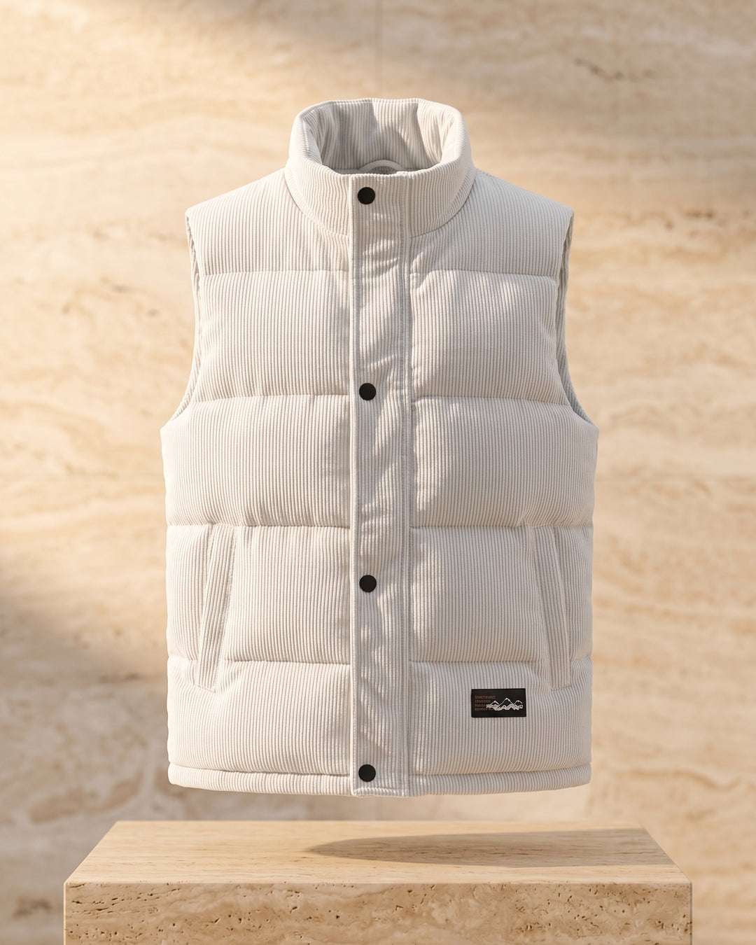 Zeno Corduroy Puffer Vest