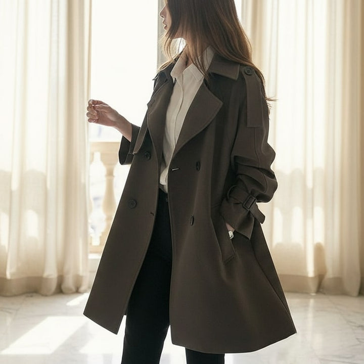 Caterina Tailored Trench Coat