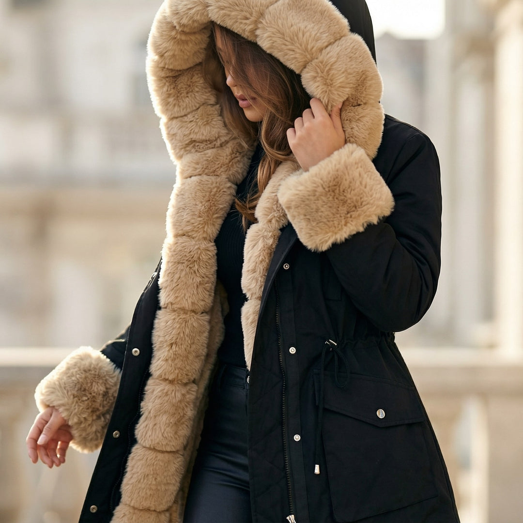 Bianca Hooded Lined Coat