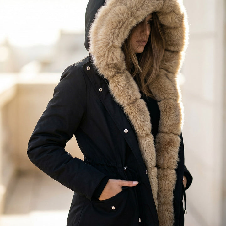 Bianca Hooded Lined Coat
