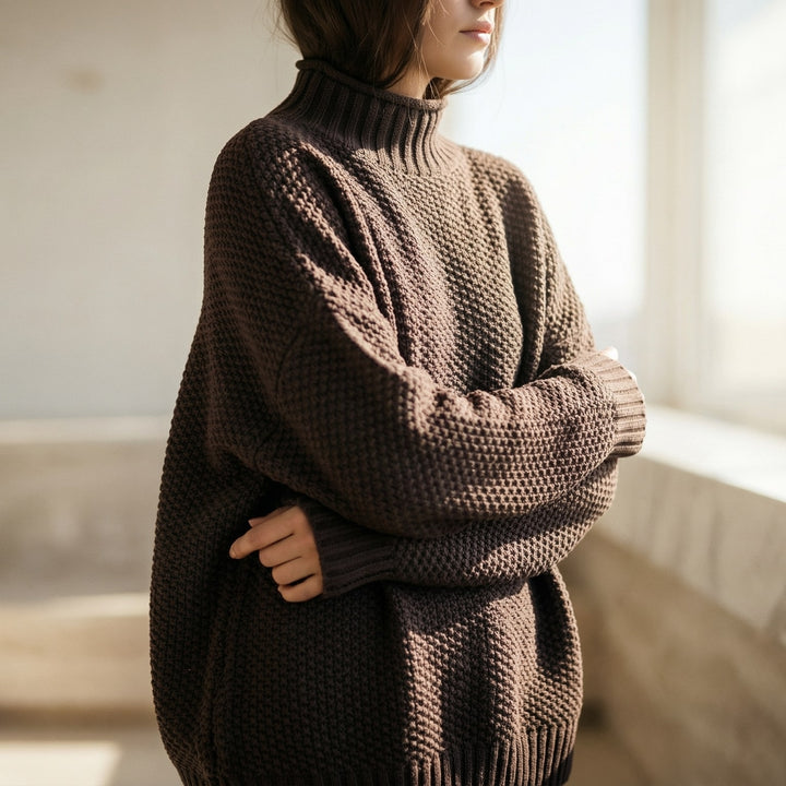 Martina Textured Knit Sweater