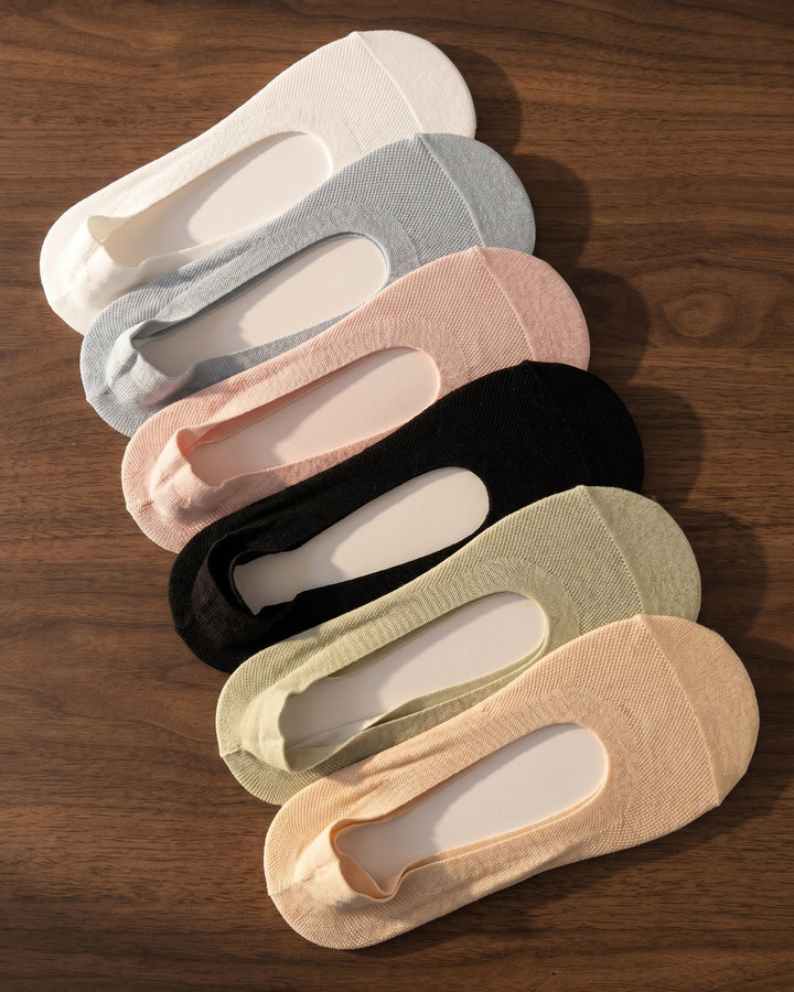 Mirella Cotton No-Show Socks
