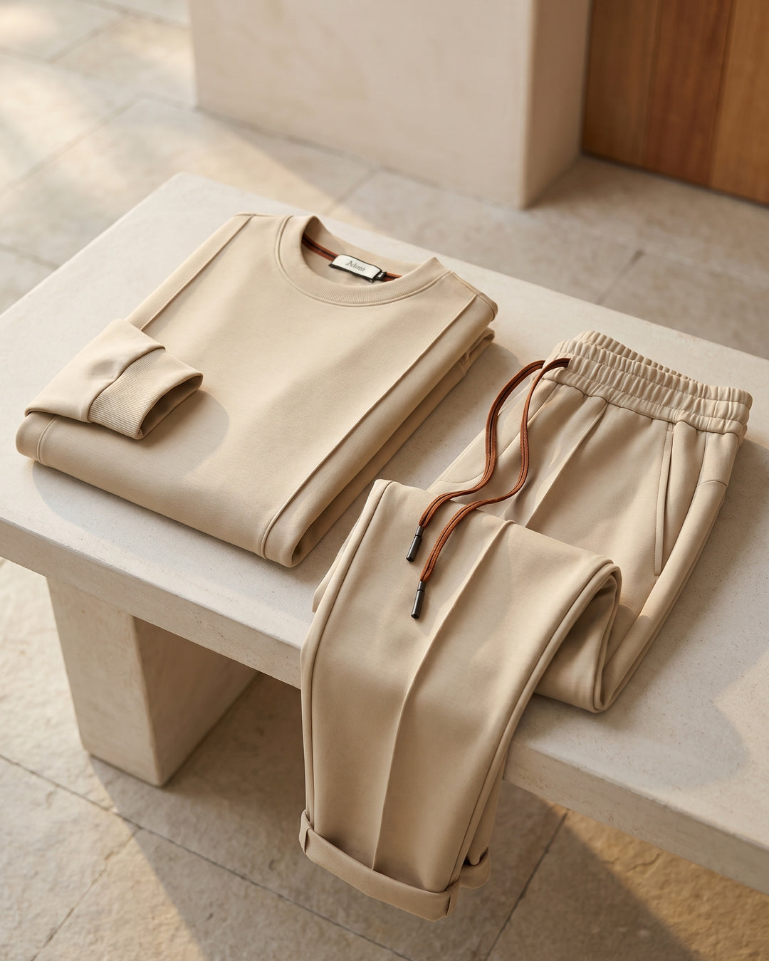 Manolo Modal Cotton Blend Tracksuit Set