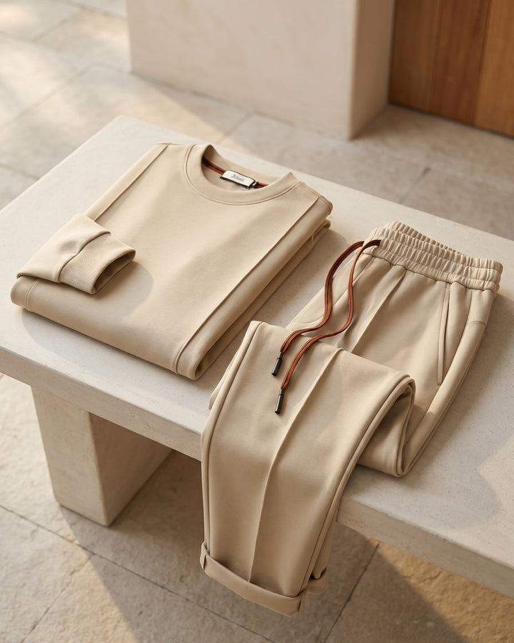 Manolo Modal Cotton Blend Tracksuit Set