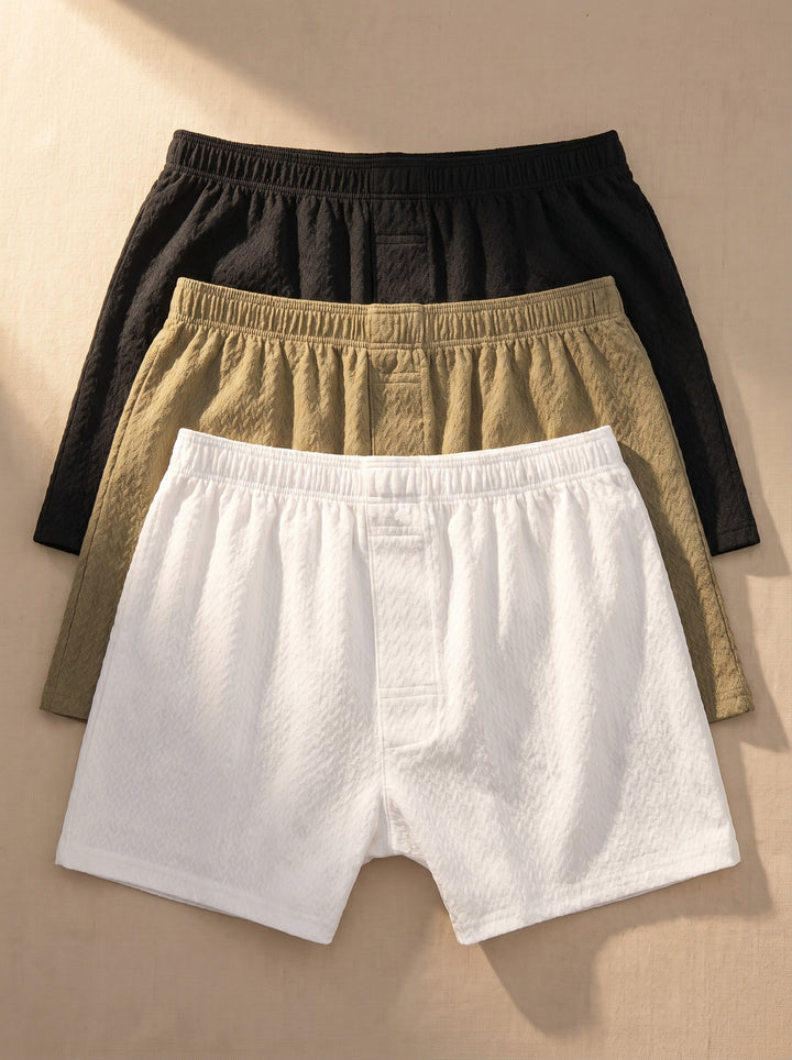 Renzo Cotton Boxer Shorts