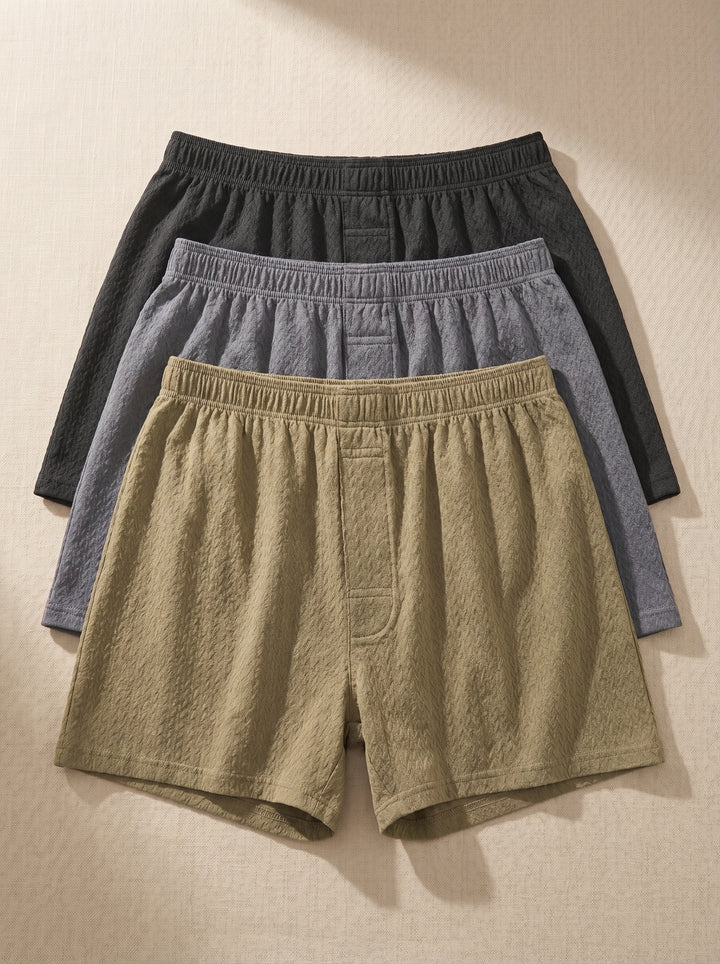 Renzo Cotton Boxer Shorts
