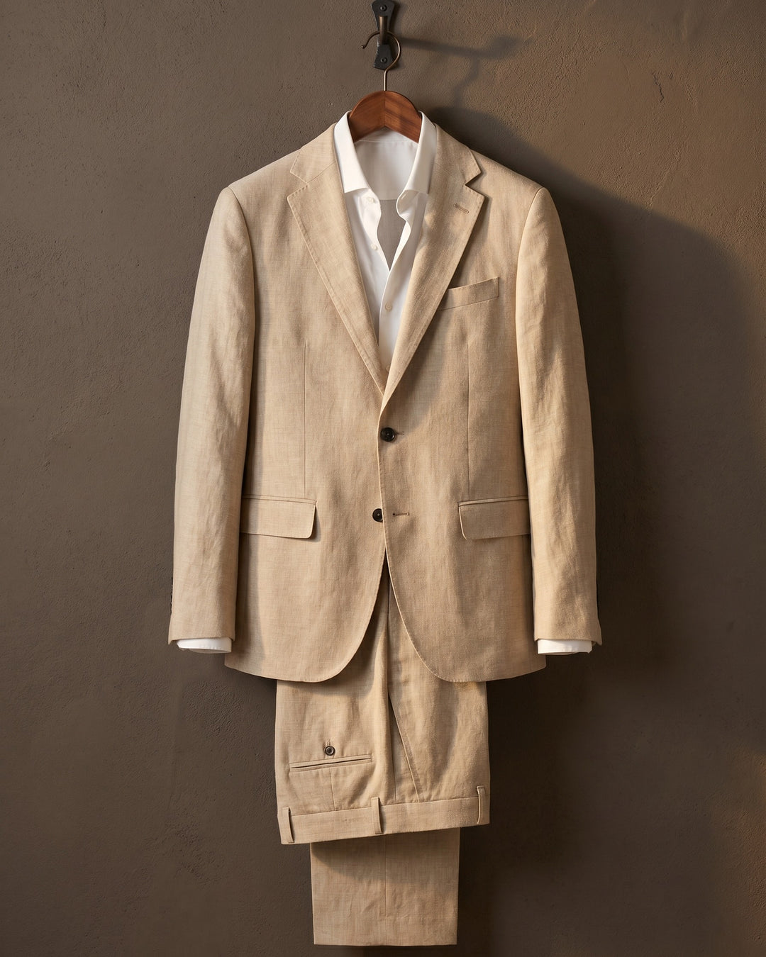 Renato Linen-Blend Suit