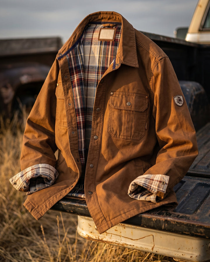 Julio Flannel-Lined Shirt Jacket
