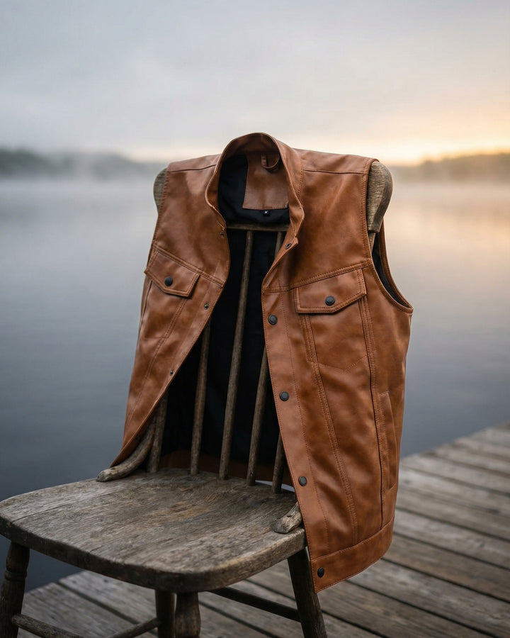 Ricardo Leather Vest