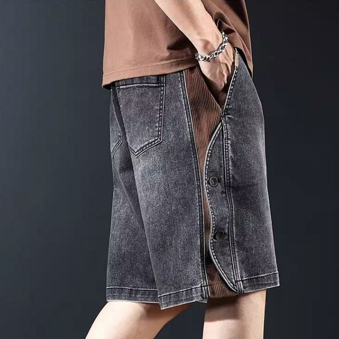 Dario Retro Button Shorts