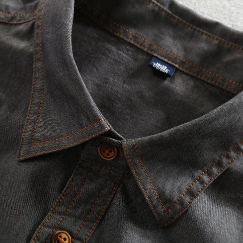 Rafael Cotton Denim Shirt