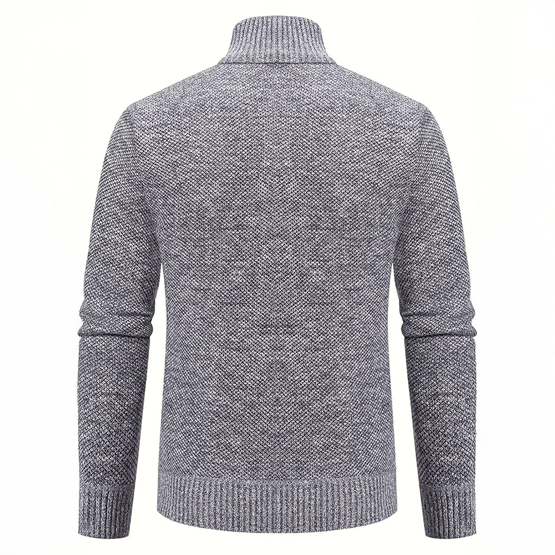 Matteo Knit Zip Sweater