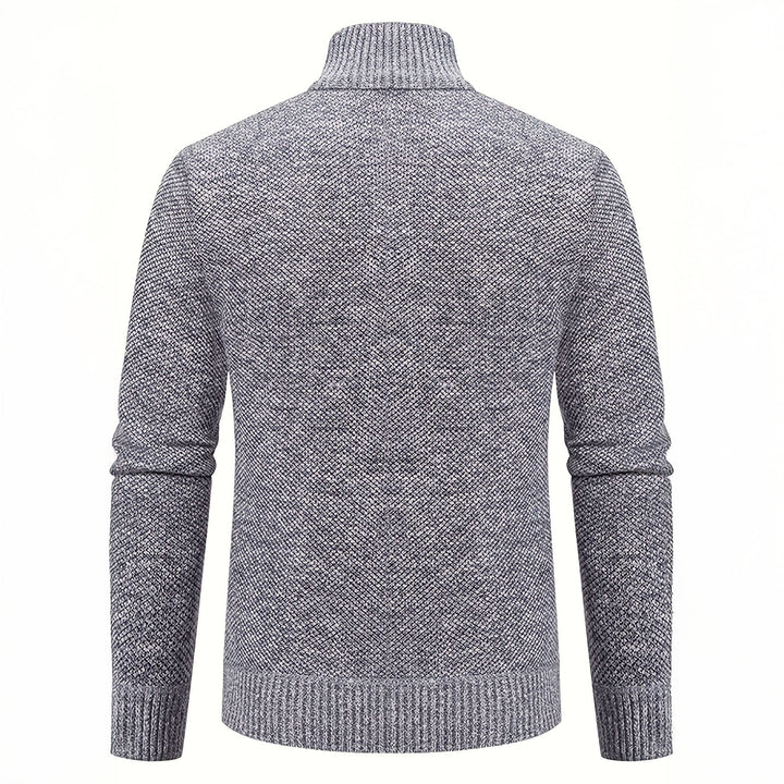 Matteo Knit Zip Sweater