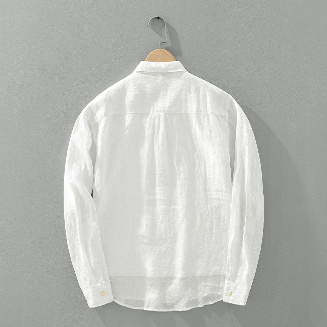 Leone Linen Popover Shirt