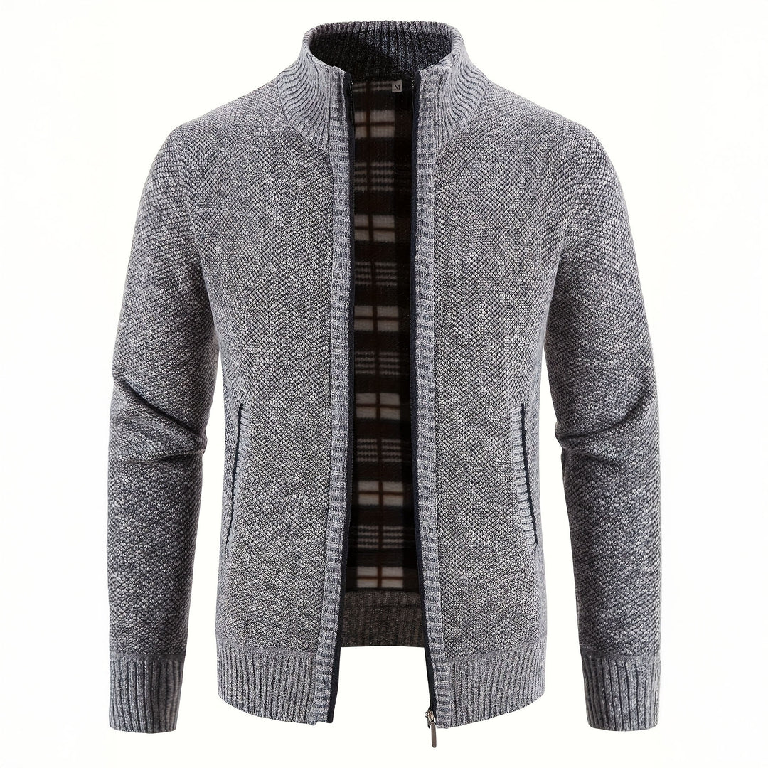 Matteo Knit Zip Sweater