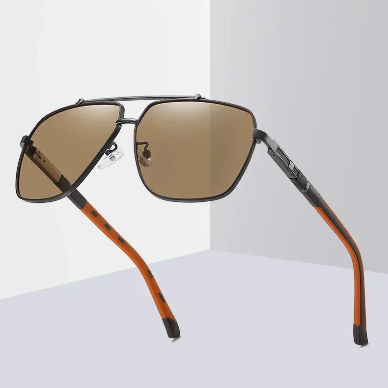 Gianni Metal Aviator Sunglasses