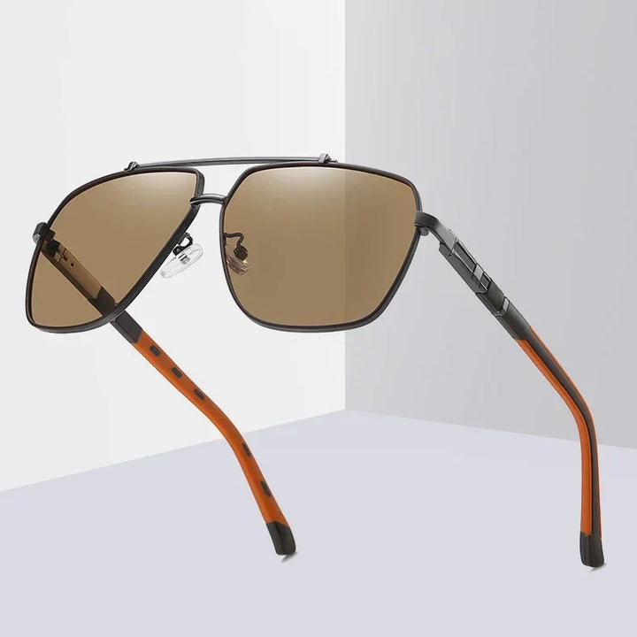 Gianni Metal Aviator Sunglasses