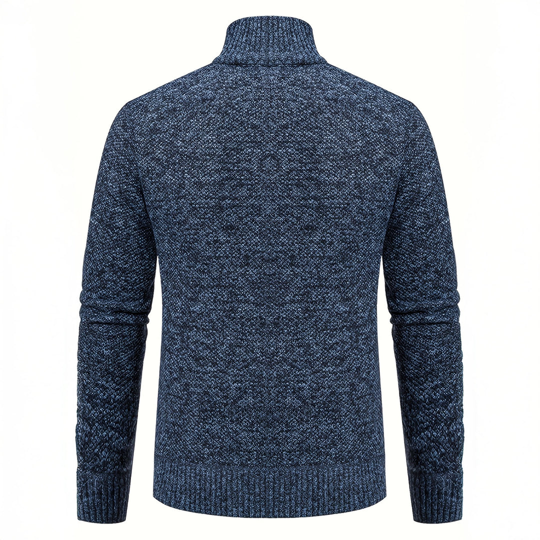 Matteo Knit Zip Sweater