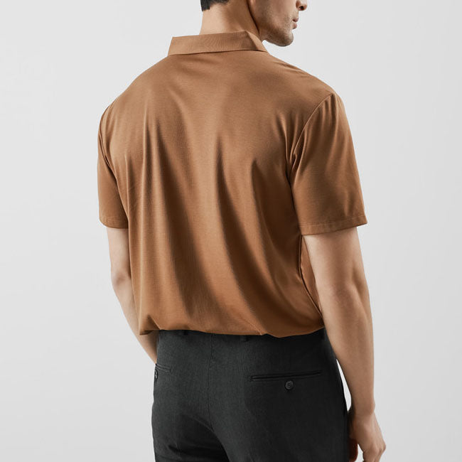 Fabio Cotton Silk Polo