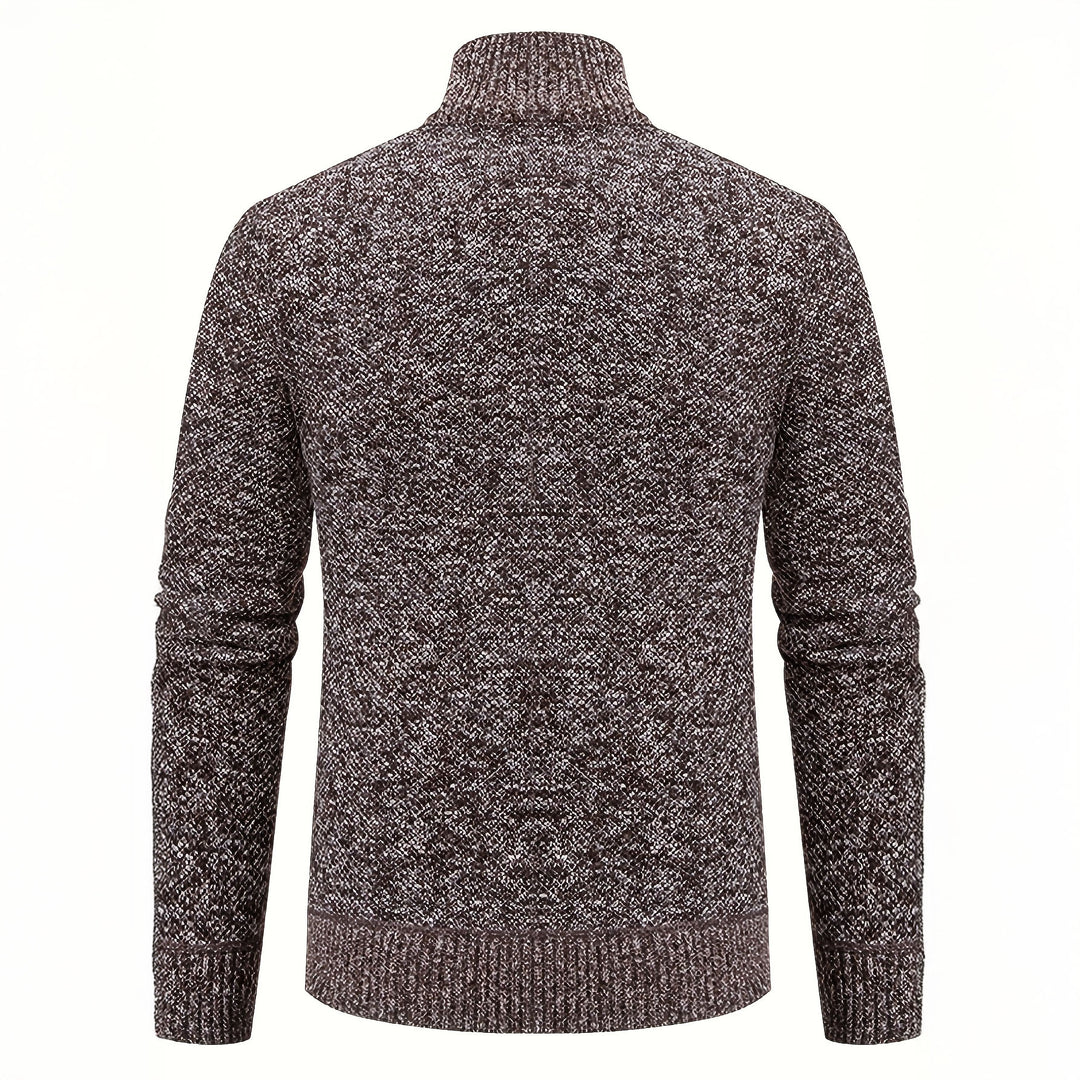 Matteo Knit Zip Sweater