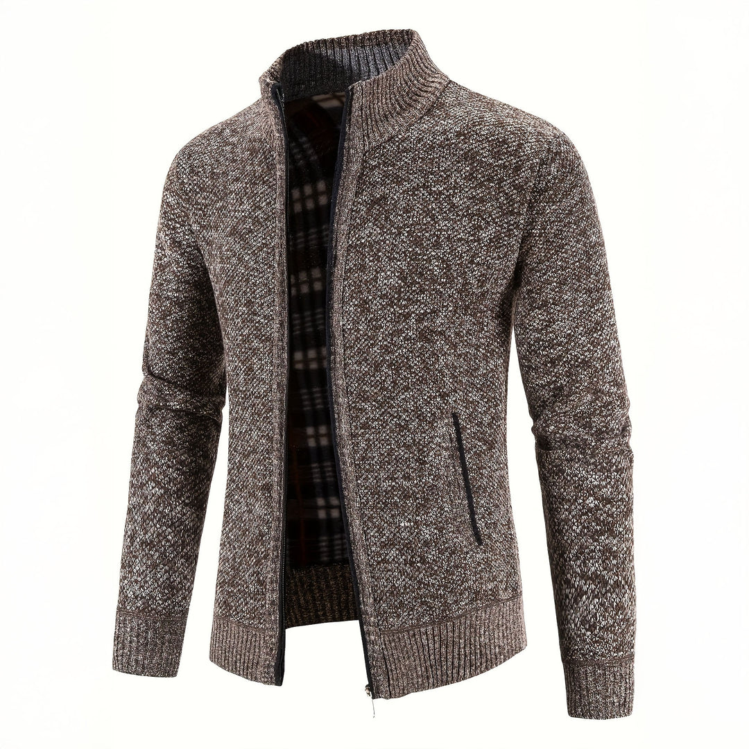 Matteo Knit Zip Sweater