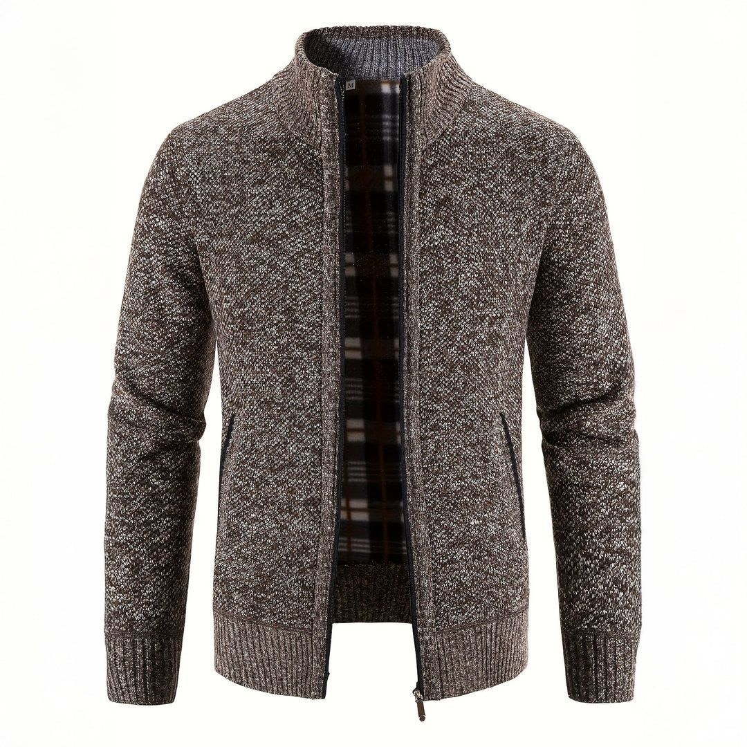 Matteo Knit Zip Sweater