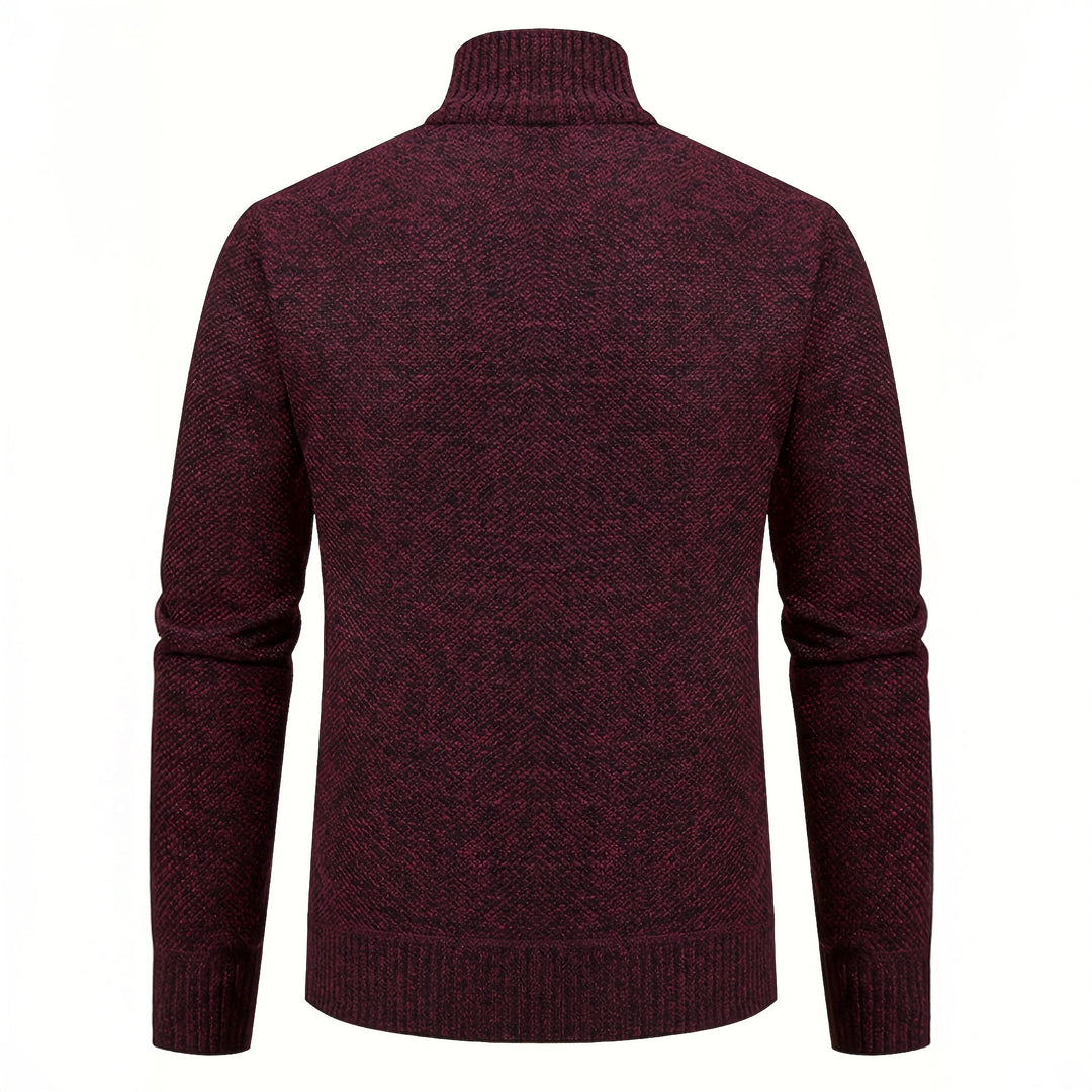Matteo Knit Zip Sweater