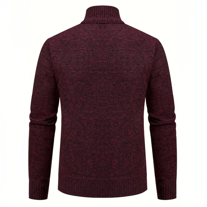 Matteo Knit Zip Sweater