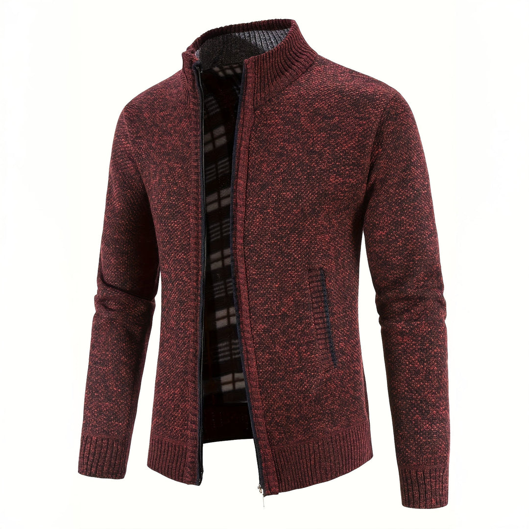 Matteo Knit Zip Sweater