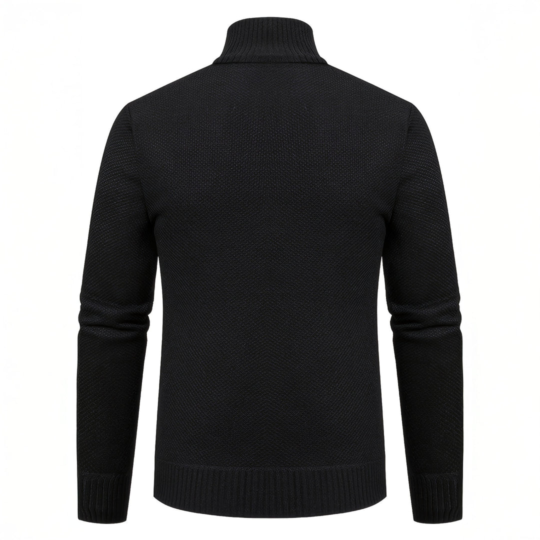 Matteo Knit Zip Sweater
