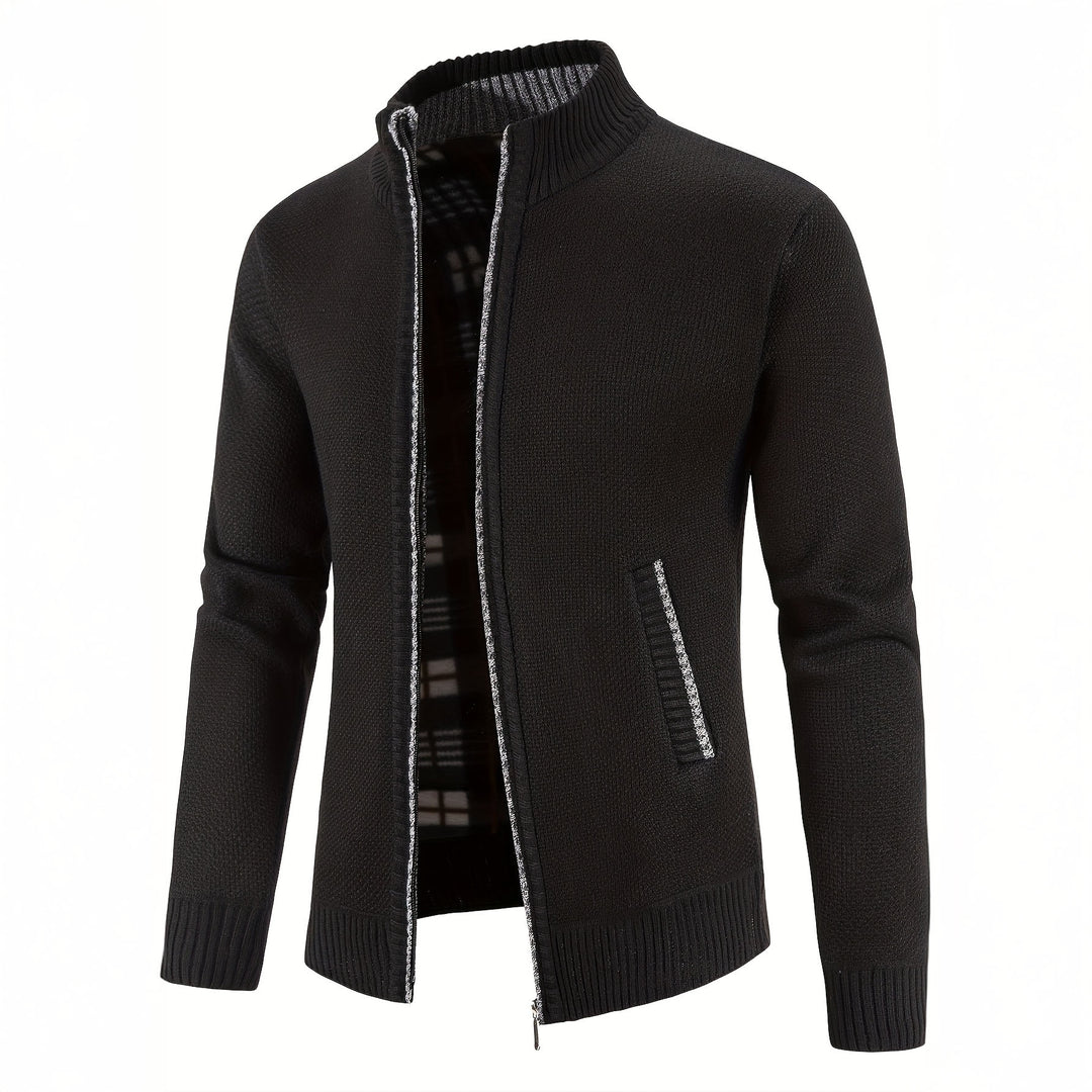 Matteo Knit Zip Sweater