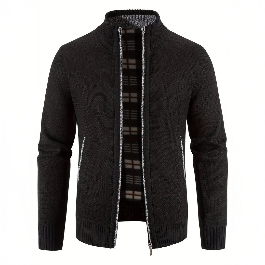 Matteo Knit Zip Sweater
