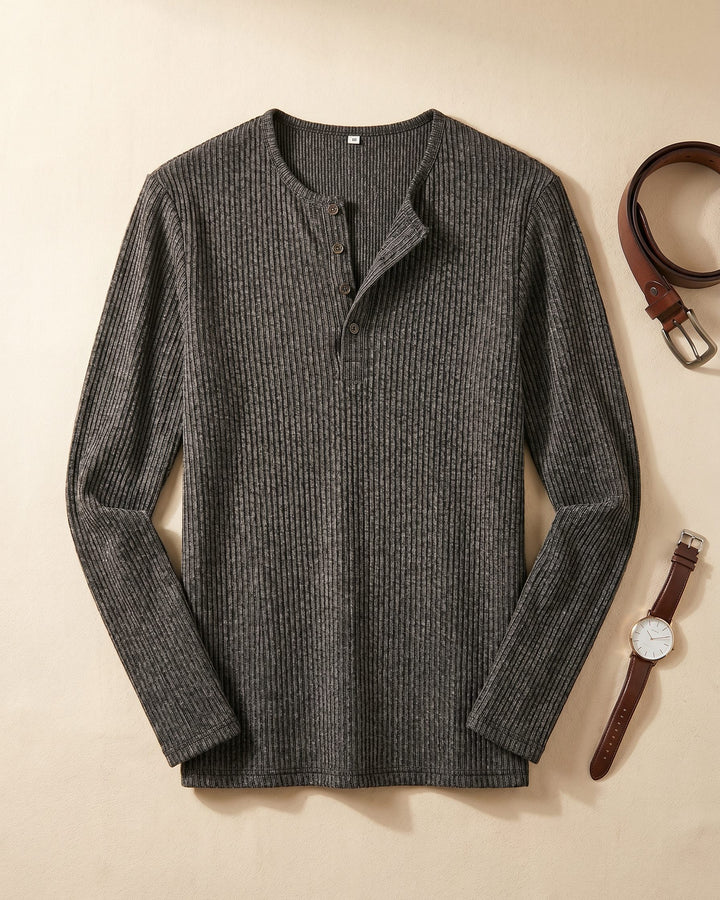 Bernardo Ribbed Henley