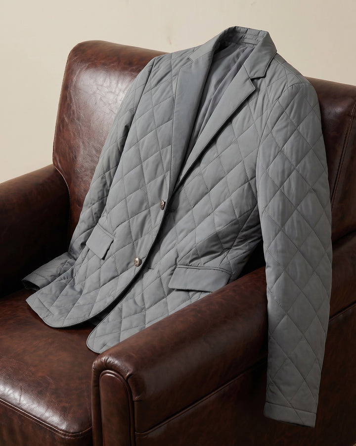 Dario Chenille Blend Quilted Jacket