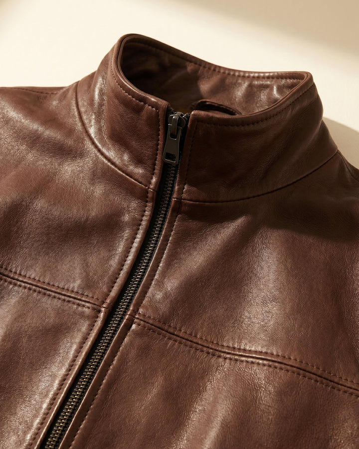 Armando Faux Leather Jacket