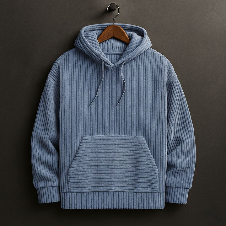 Alessio Corduroy Hooded Sweatshirt