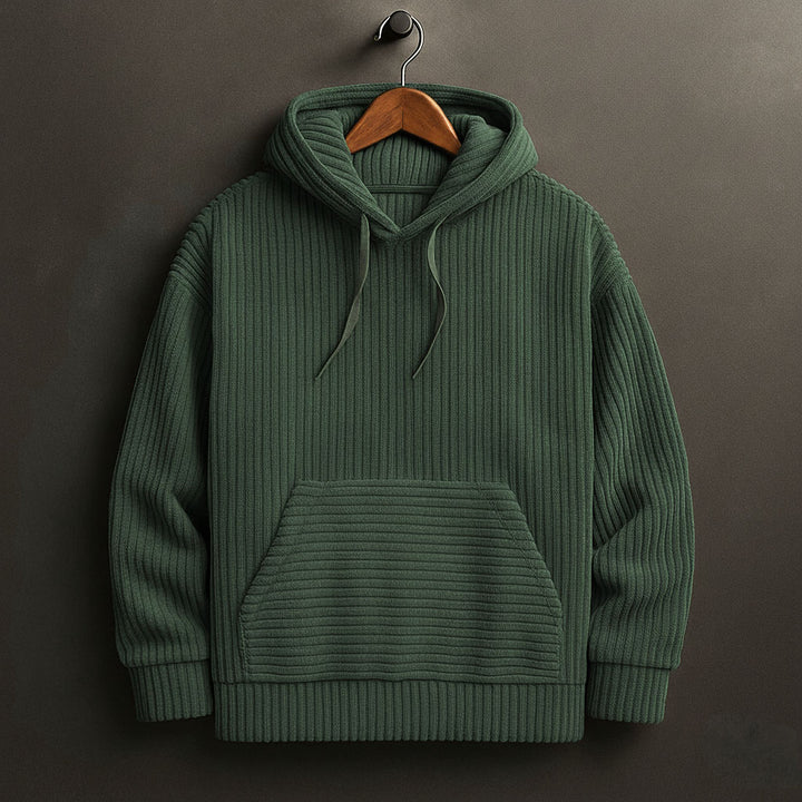 Alessio Corduroy Hooded Sweatshirt