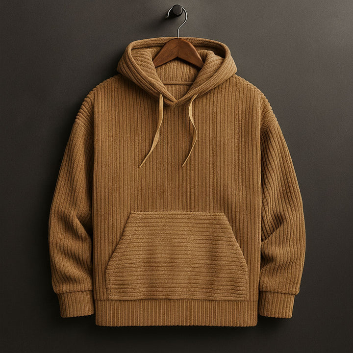 Alessio Corduroy Hooded Sweatshirt