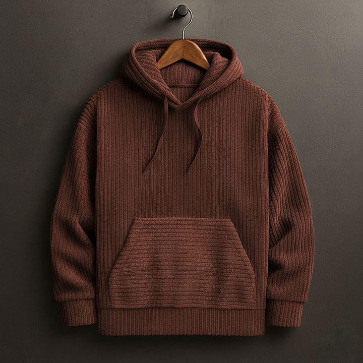 Alessio Corduroy Hooded Sweatshirt