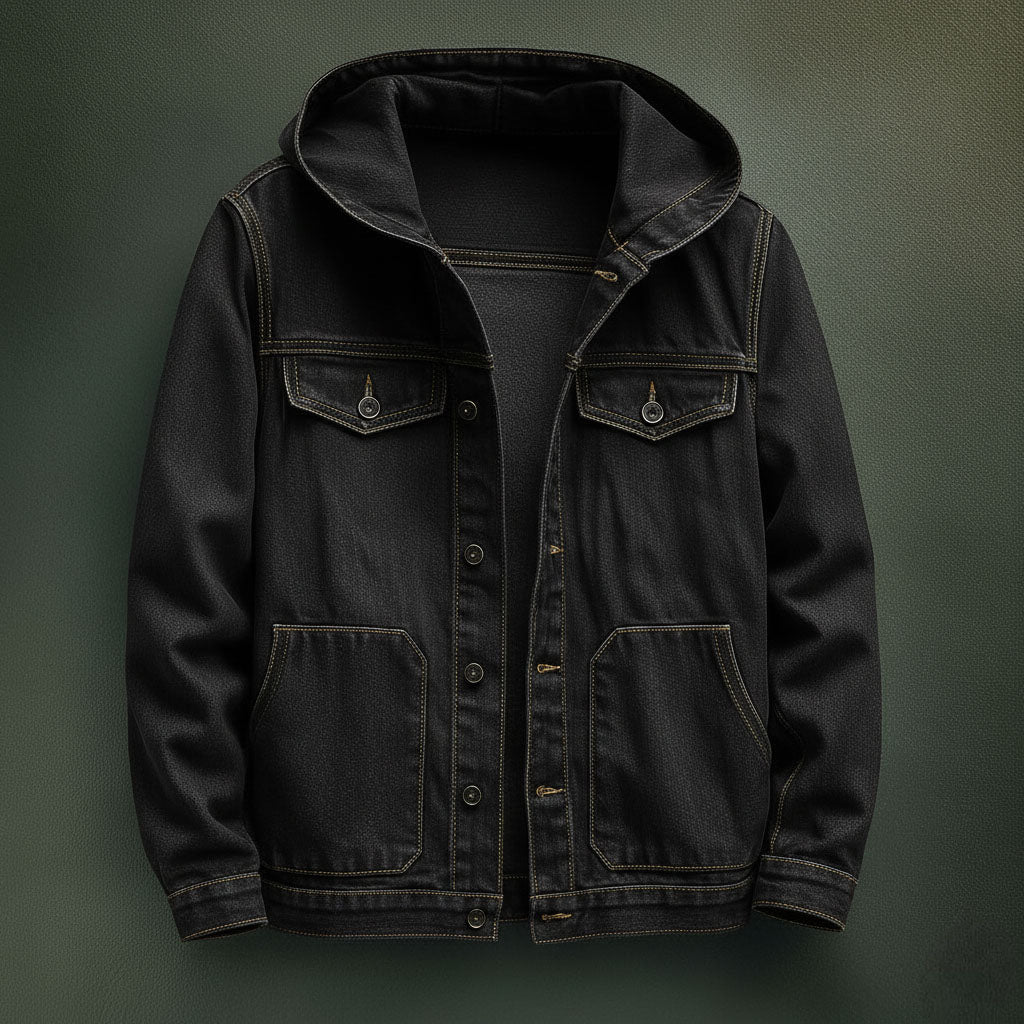 Reno Hooded Denim Jacket