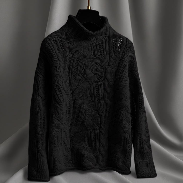 Lyra Wool Cable Sweater