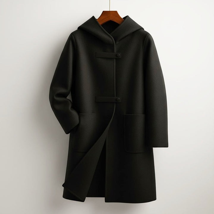 Lucia Wool Hooded Coat