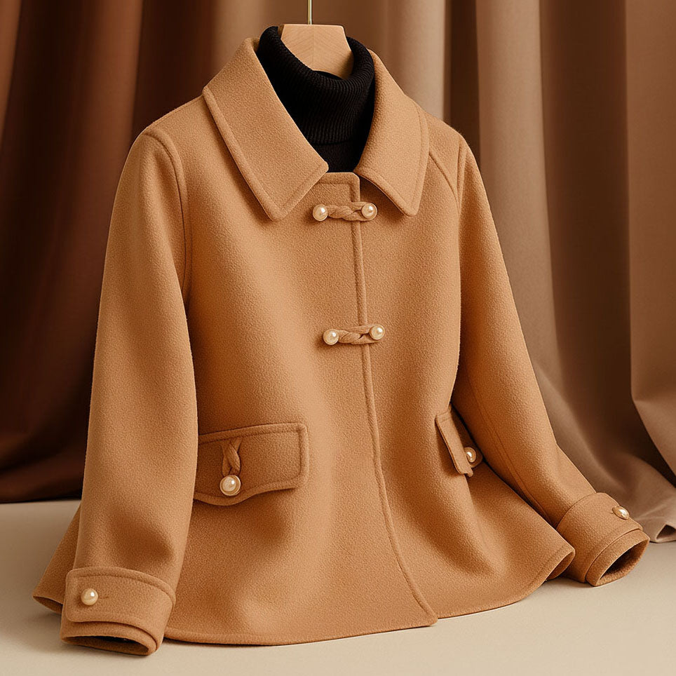 Valentina Wool Short Coat